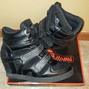 🌟NWT🌟APPLE🍏BOTTOM🍎BABY~SUEDE&LEATHER,SILVER💎